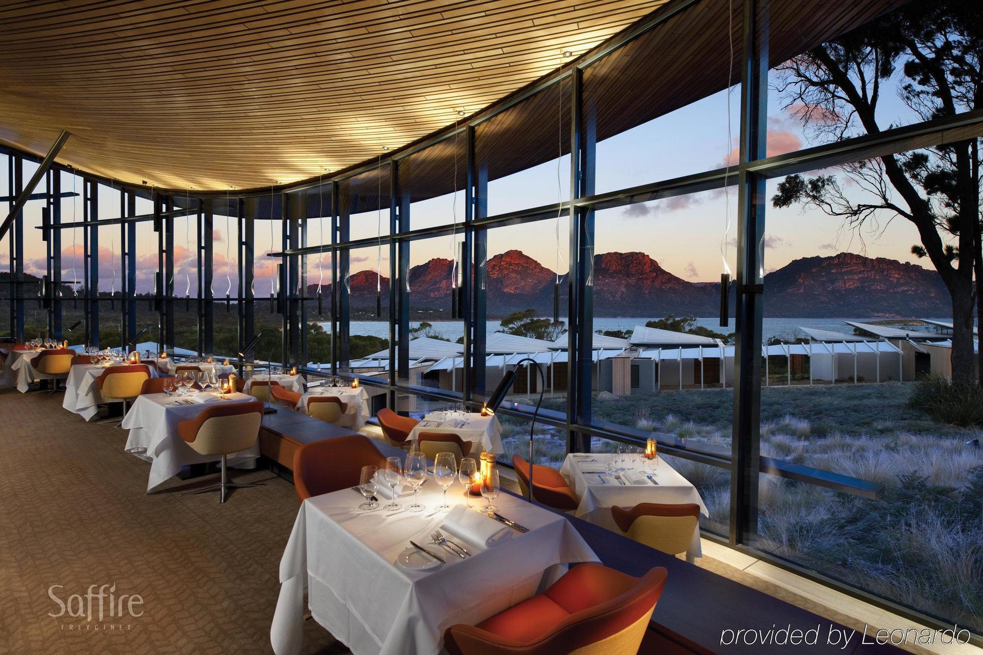 Saffire - Freycinet Hotel โคลส์เบย์ ร้านอาหาร รูปภาพ